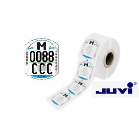 PLACA PATINETE HOMOLOGADA